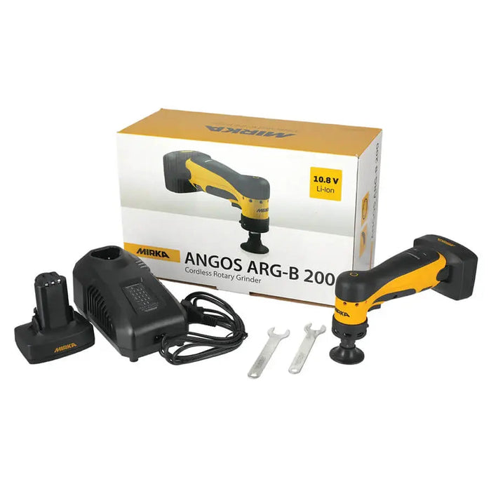 Mirka 55mm Angos Cordless Grinder ARG-B 200 10.8V 5.0 Ah - 8991100311AN