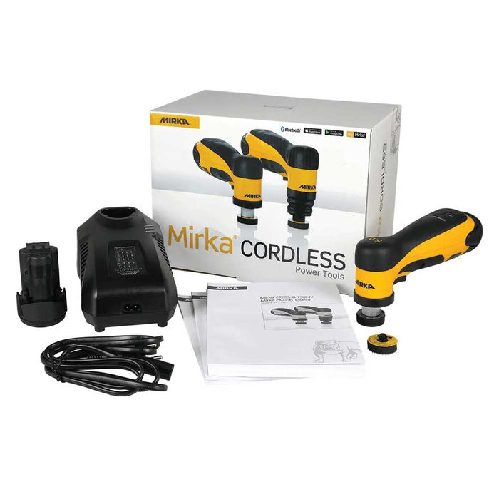 Mirka 150NV 32mm 10.8V 2.5Ah Orbit 5.0mm Aros-B Cordless Sander - 8991150312AN