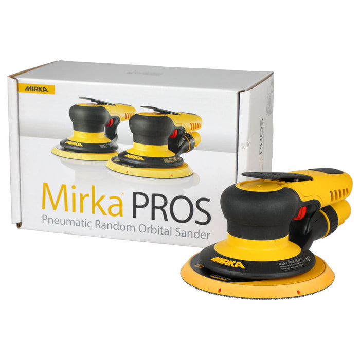 Mirka PROS 650CV Pneumatic Sander - 150mm Central Vacuum Orbit 5.0 - 8995650111