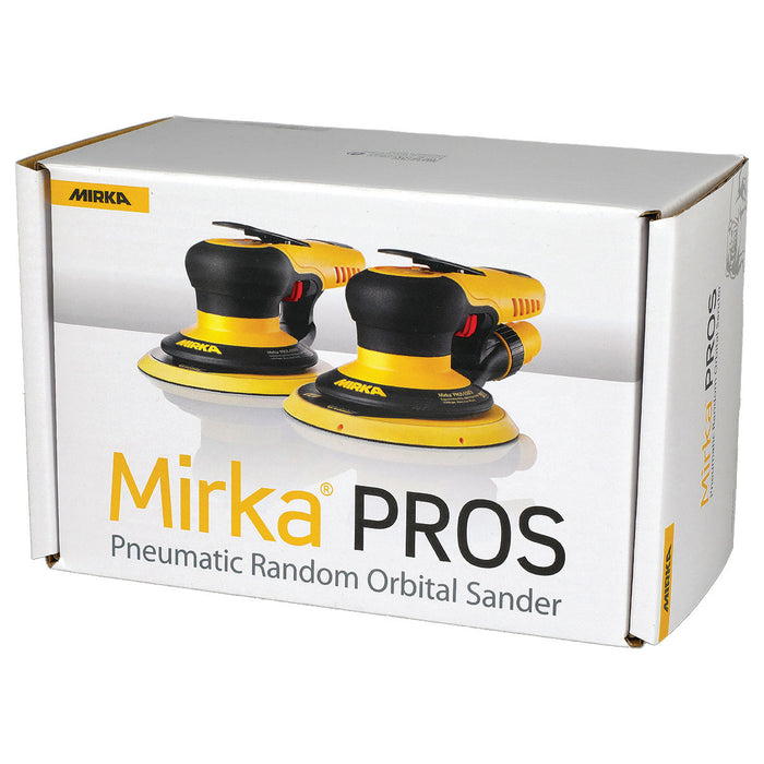 Mirka PROS 650CV Pneumatic Sander - 150mm Central Vacuum Orbit 5.0 - 8995650111