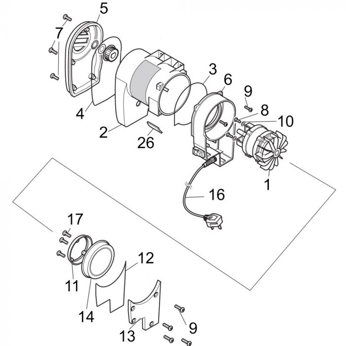 Belle Seal Switch Housing 900/99908