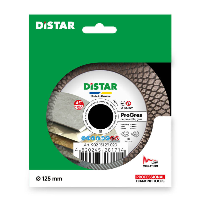 Distar Diamond Cutting Blade 1A1R 125 Pro Gres - 90215129020