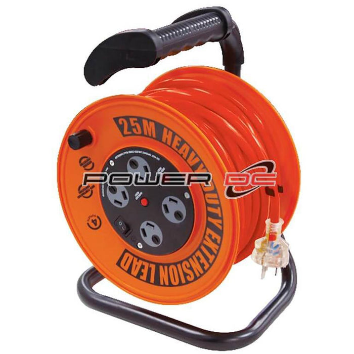 Ultracharge Extn Reel 25m Tradesman 10a Plug - UR240/25RT