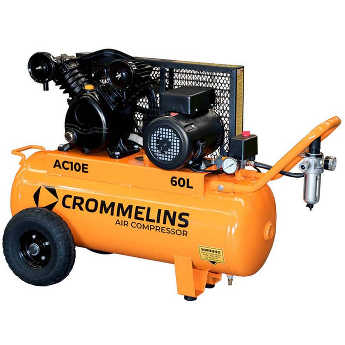 Crommelins 60L Air Compressor Electric AC10E