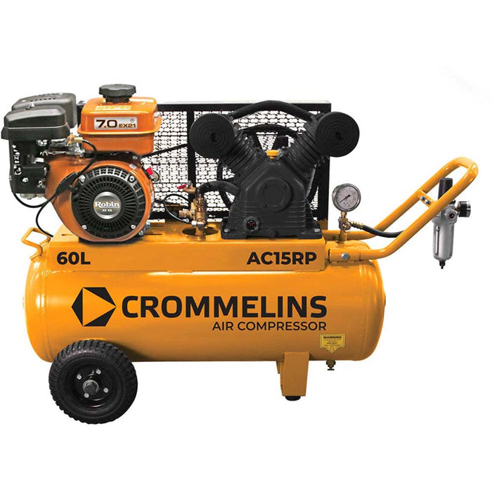 Crommelins 60L Air Compressor Petrol AC15RP