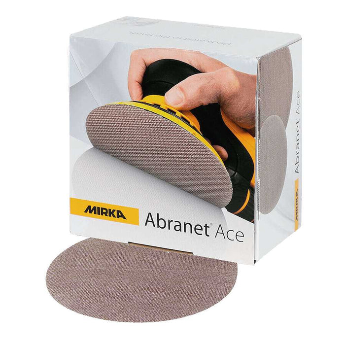 Mirka 150mm/6" Abranet Ace Ceramic Discs - 50 Pack