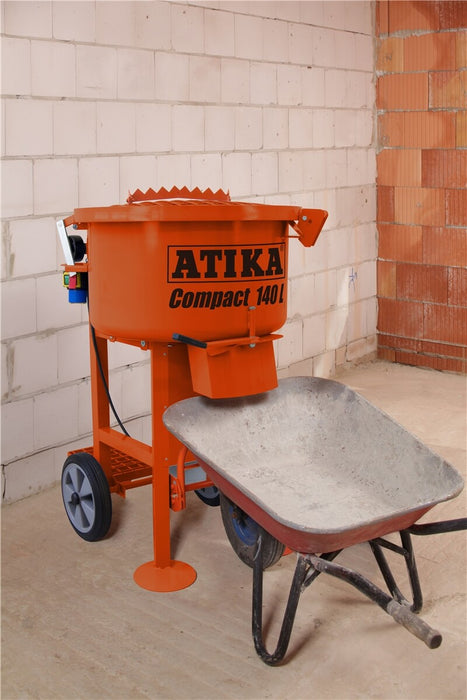 Atika Compact 140 Litre Pan-Mortar Mixer