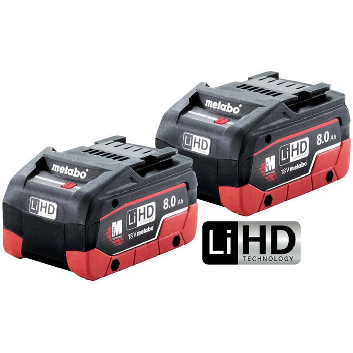 Metabo Twin Lihd Battery Pack AU32102800 - 8.0 LIHD TP