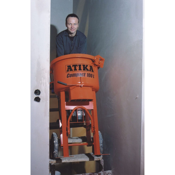 Atika Compact 100Ltr Pan-Mortar Mixer