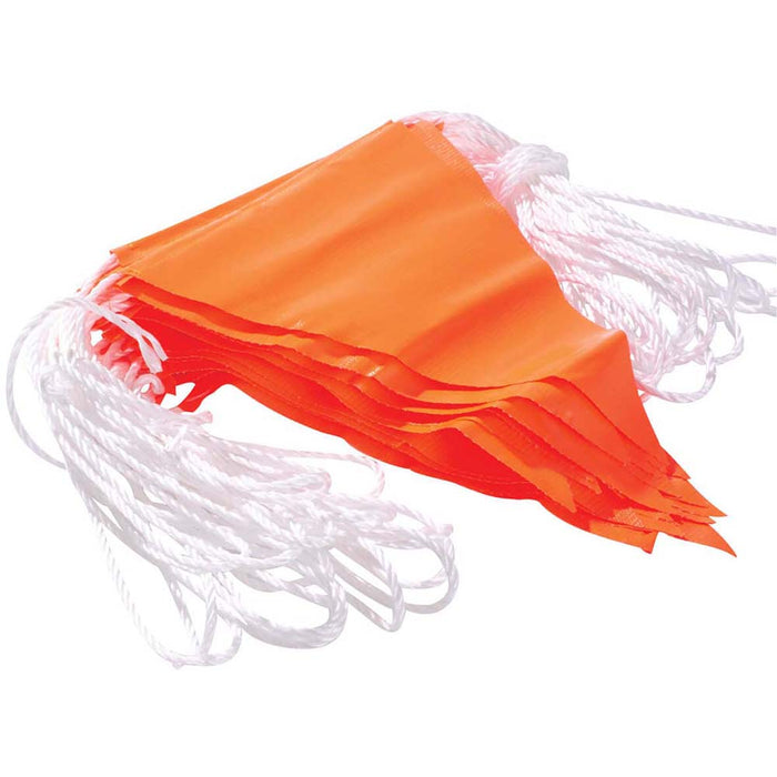 Maxisafe Orange PVC Bunting Flagline BBF722