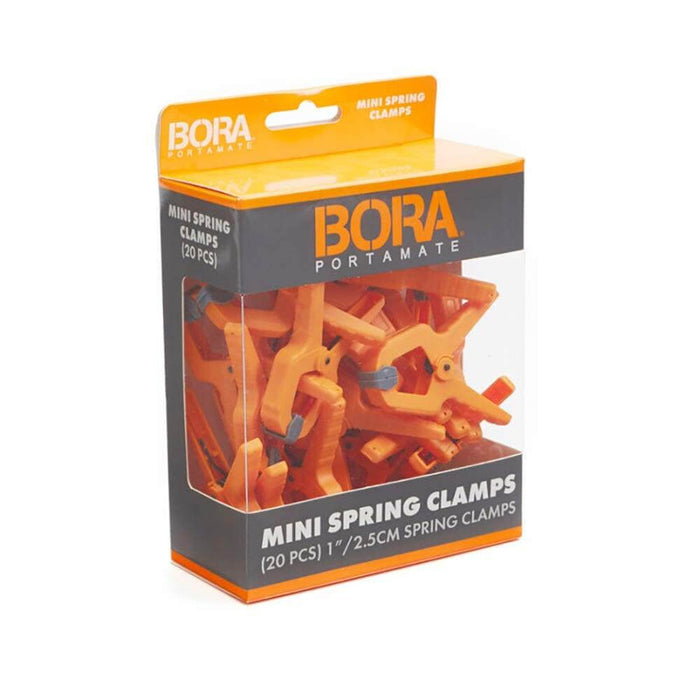 BORA 20pc Mini Spring Clamp