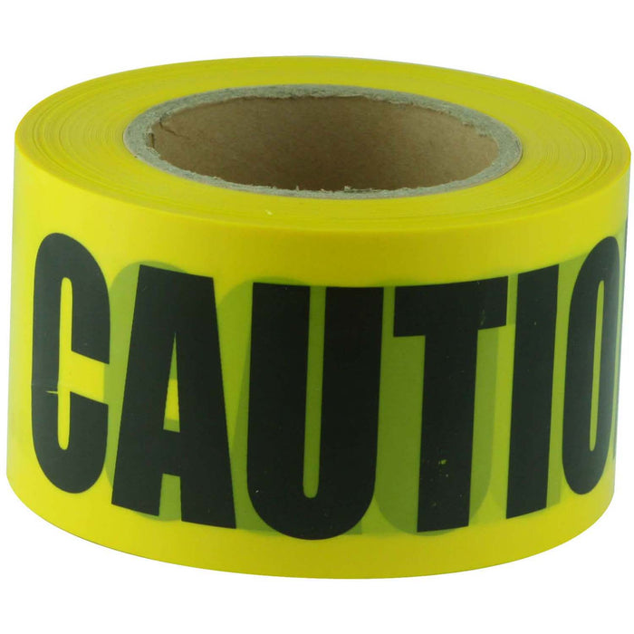 Maxisafe CAUTION Black on Yellow Tape BTC710