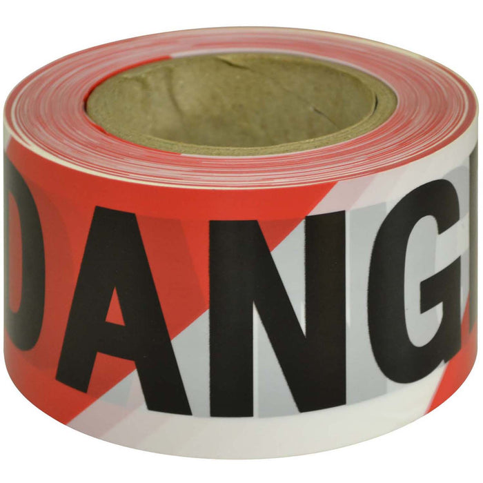 Maxisafe DANGER Black on Red/White Tape BTD711