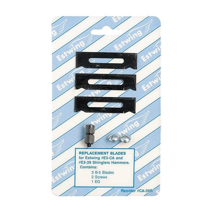 Estwing 3 Replacement Blades with 2 Screws and 1 Gauge Carded - CA-39R