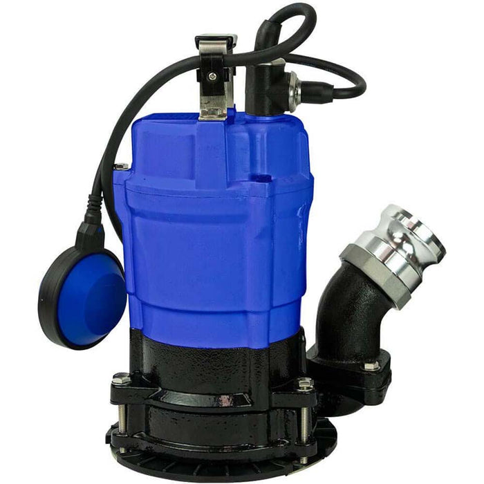 Claytech 12m Head, 120 L/min Puddle Sucker Pump with CamLock - CLA-BLUESUB05-PS