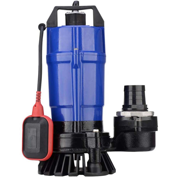 Claytech Submersible Light Construction Pump with Float - CLA-BLUESUB10