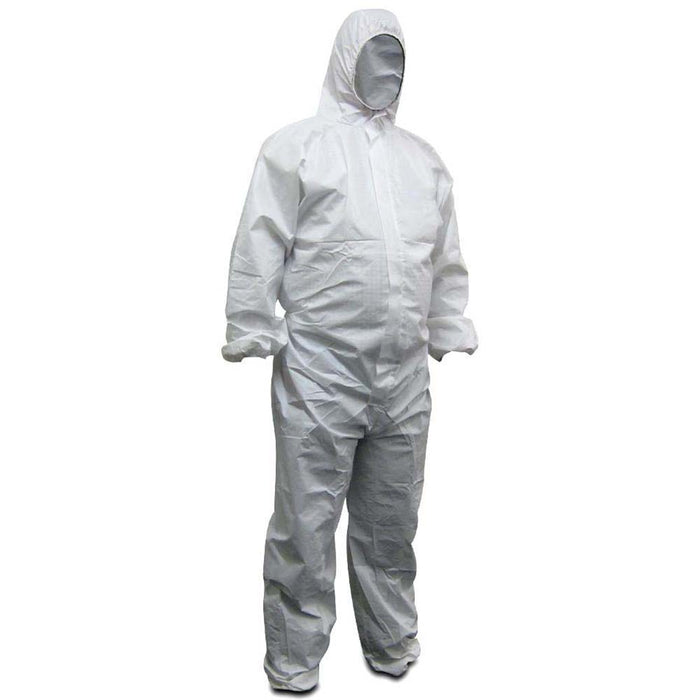 Maxisafe Chemguard SMS Disposable White Coverall