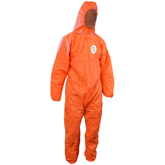 Maxisafe 'Chemguard' Orange SMS Disposable Coveralls