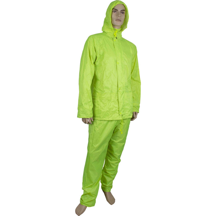 Maxisafe Yellow PVC Rainsuit