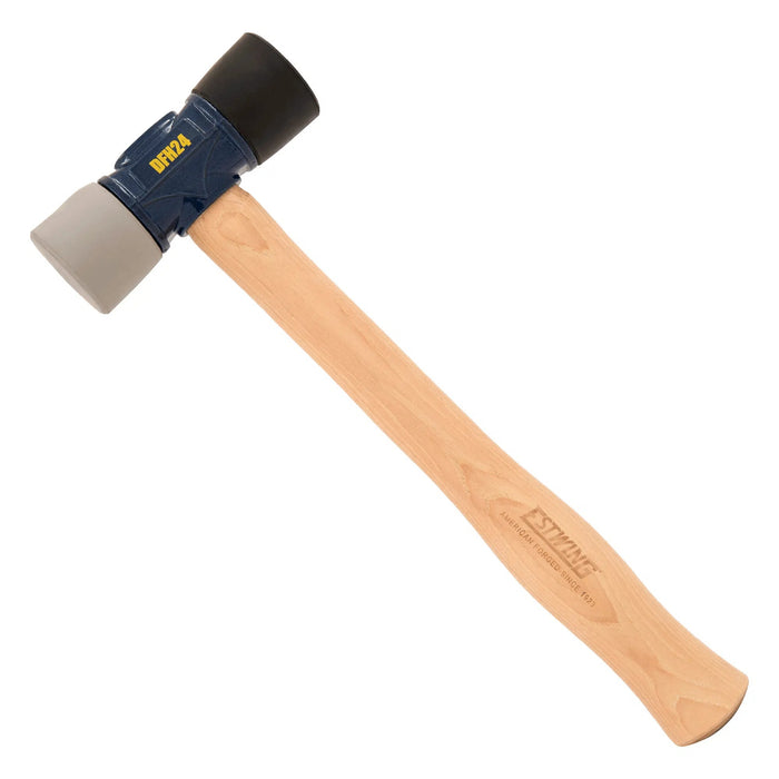 Estwing 24 Oz 355 mm Black & Gray Rubber Mallet Hammerr - DFH-24