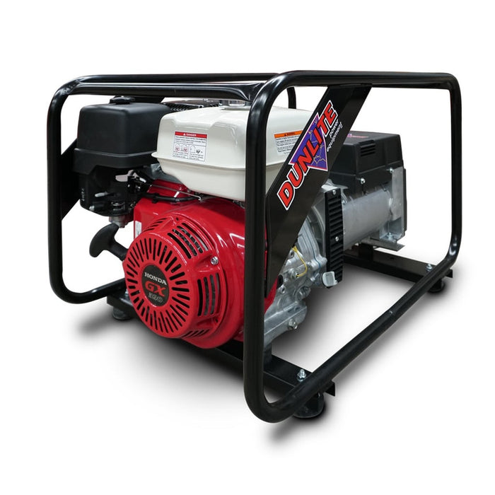 Dunlite Power Equipment 8 kVA Honda Powered Generator - DGUH7S-2