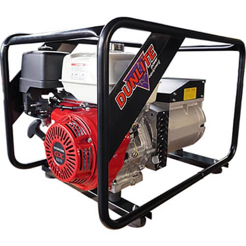 Dunlite Power Equipment 3.3kVA Honda Powered Generator with RCD Pack - DGUH2.7S-2-RCD