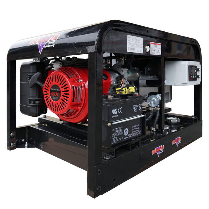 Dunlite Power Equipment 8 kVA Honda Powered Generator with Electric & Remote Start - DGUH7ES-2-R/S