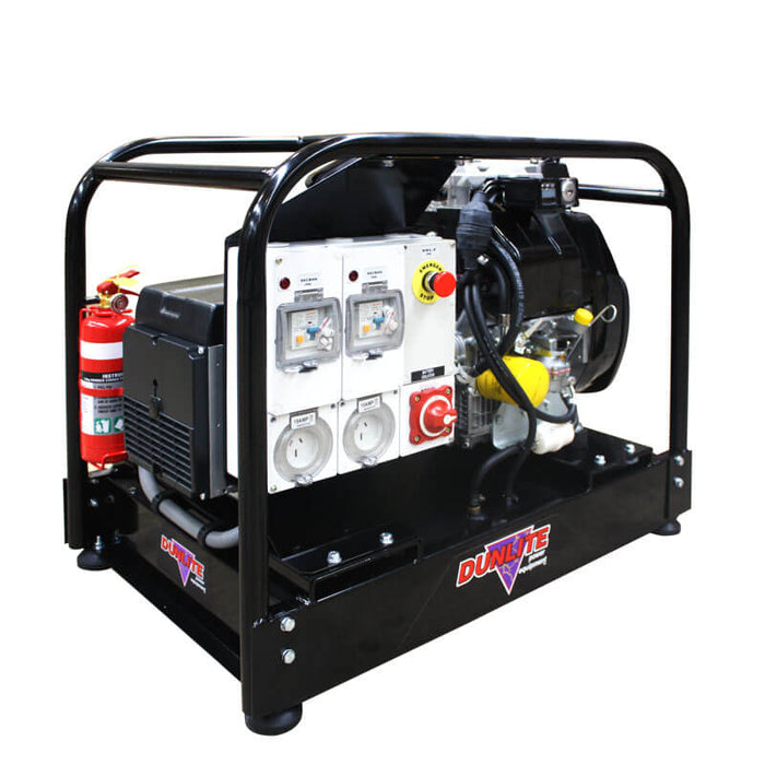 Dunlite Power Equipment 3.3kVA Honda Powered Generator with RCD Pack - DGUH2.7S-2-RCD