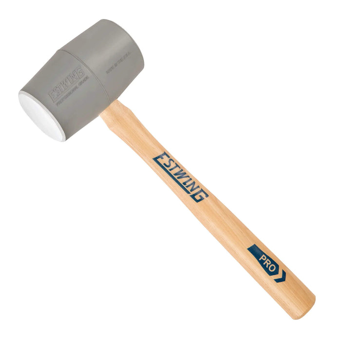 Estwing Gray No-Mar Deadhead Rubber Mallet with Wood Handle - DH-12N