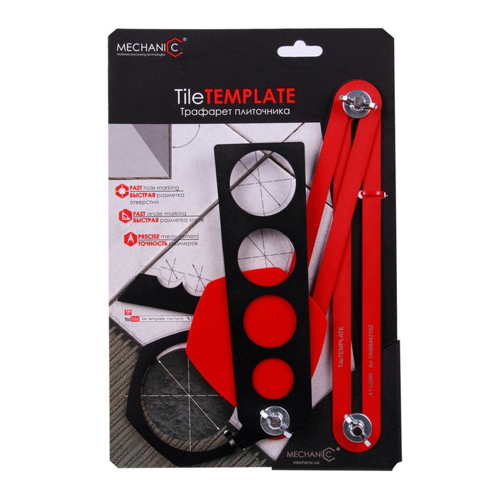 Distar Mechanic Folding Tile Cutting Template Tool