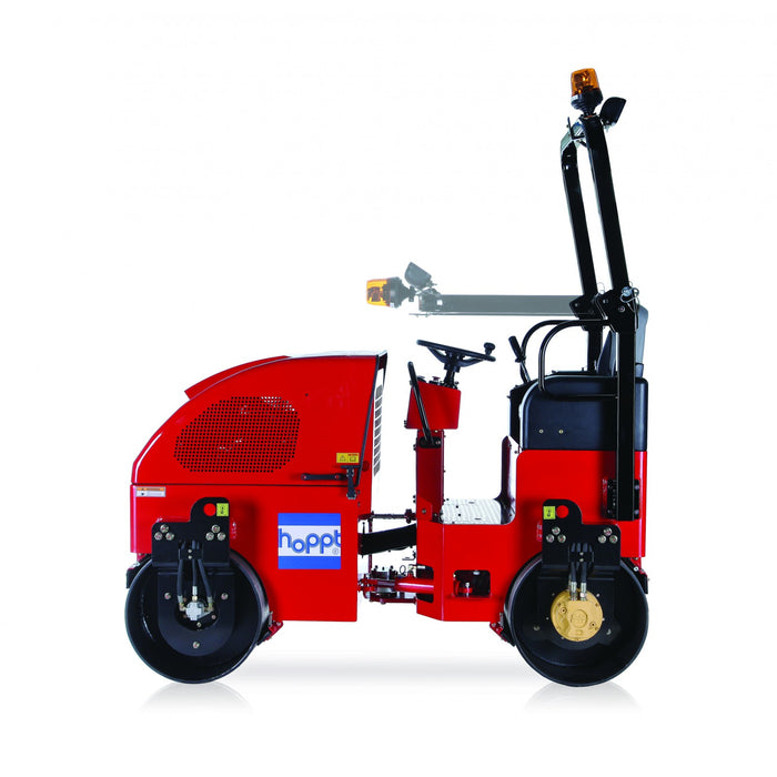 Hoppt RIDE-ON Kubota Diesel Roller - 1620kg - DVR16