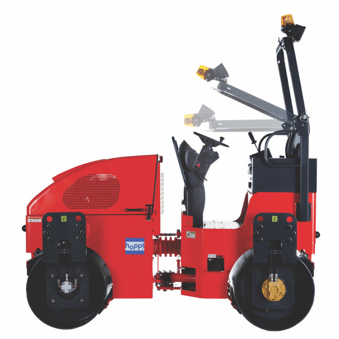 Hoppt RIDE-ON Kubota Diesel Roller - 2800kg - DVR28