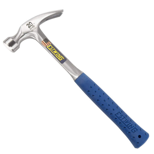 Estwing Rip Hammer with Blue Vinyl Shock Reduction Grip