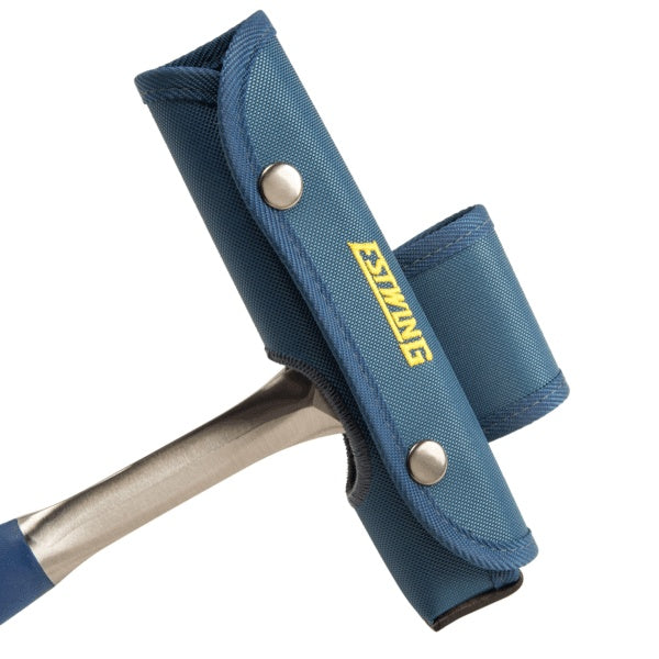 Estwing Bricklayer with Blue Grip Patented End Cap Mason’s Hammer