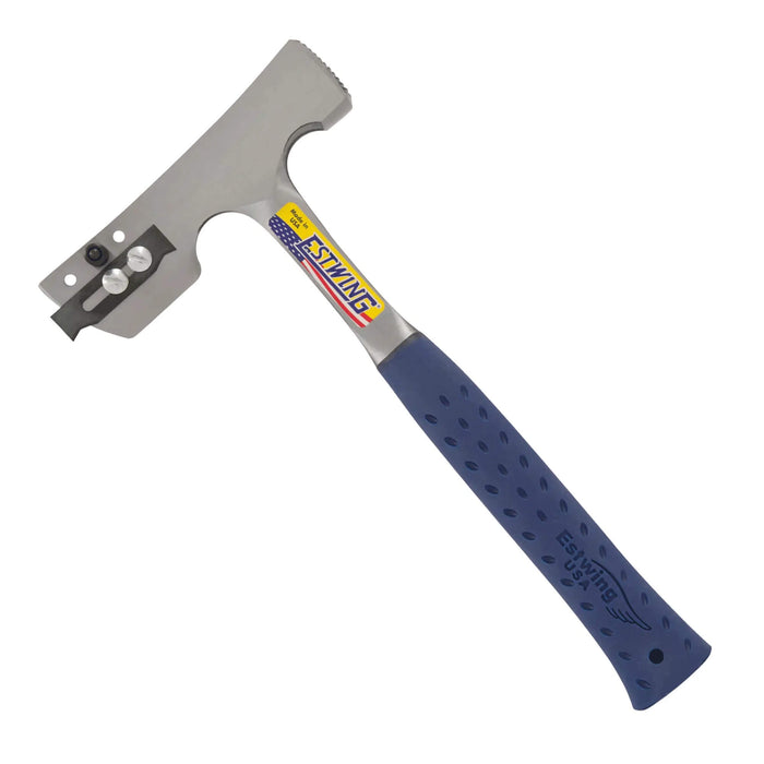 Estwing Shingler's Milled Face Hammer With Replaceable Blade & Gauge - E3-CA