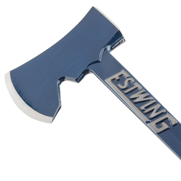 Estwing 14" Blue Camper's Axe with Tent Stake Puller - E6-25A