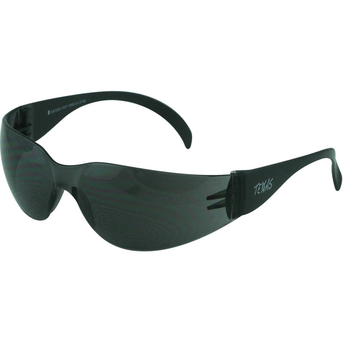 Maxisafe Texas Smoke Anti-Fog Mirror Safety Glasses EBR331