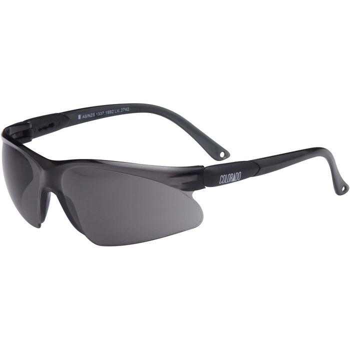 Maxisafe Colorado Smoke Mirror Safety Glasses ECO344