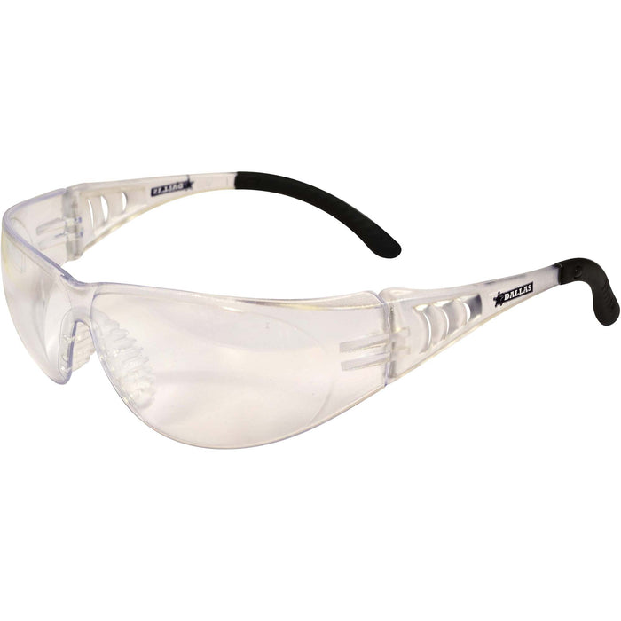 Maxisafe Dallas Clear Mirror Safety Glasses EDA337