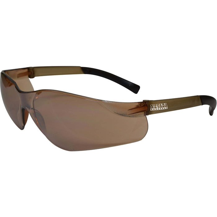 Maxisafe Nevada Bronze Mirror Safety Glasses ENU418