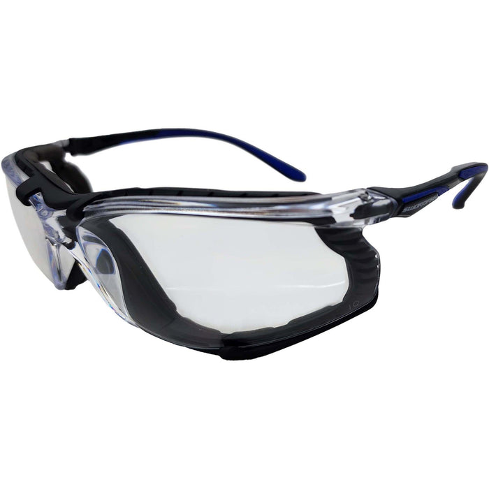 Maxisafe Swordfish Safety Glasses Anti-Fog - Clear Lens, assembled with gasket ESW390-G