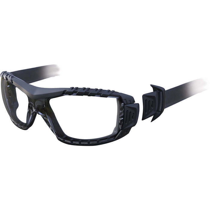 Maxisafe Evolvea A/F Clear Lense Safety Head Band Strap Glasses EVO370-H