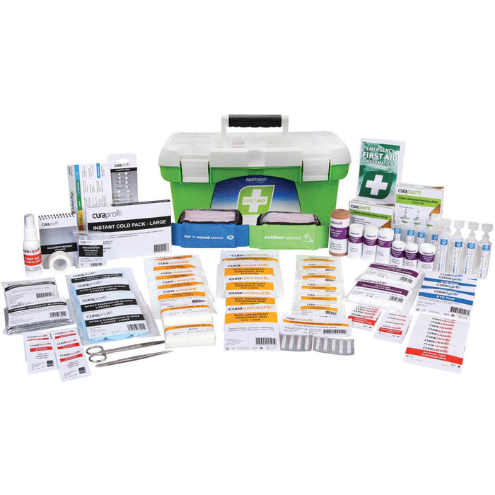 Fastaid First Aid R2 Constructa Max and 1 Tray Plastic Portable Kit FAR2C22