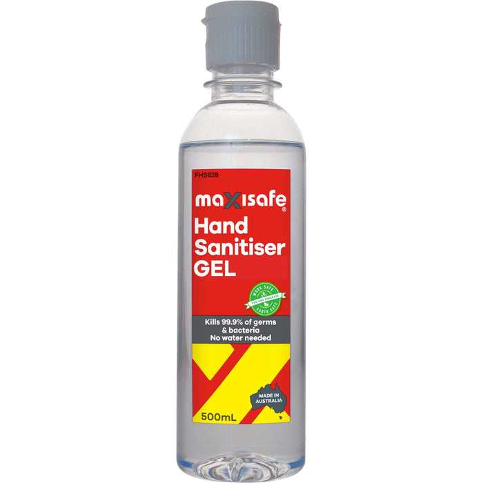 Maxisafe 500ml Gel Hand Sanitiser FHS828