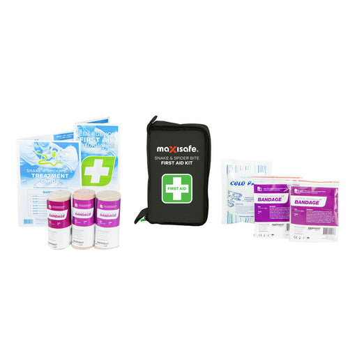 Maxisafe Snake & Spider Bite First Aid Kit - FSK806