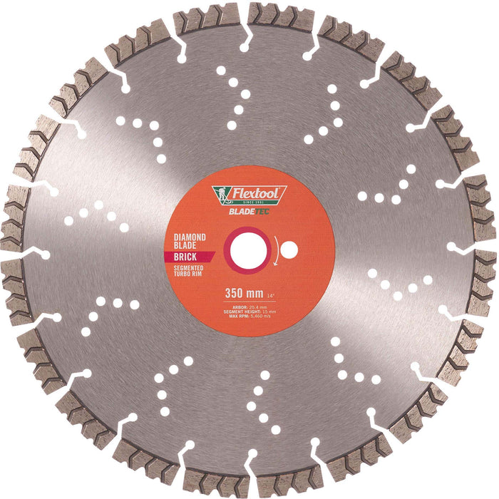 Flextool BladeTec Diamond Blade - Brick 350 mm - FT102304-UNIT