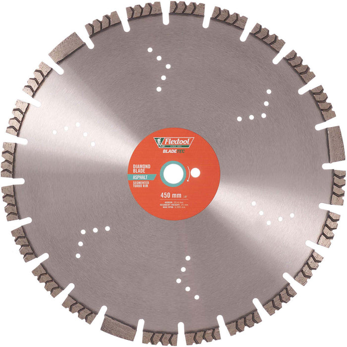 Flextool BladeTec Diamond Blade - Asphalt 450 mm - FT102316-UNIT