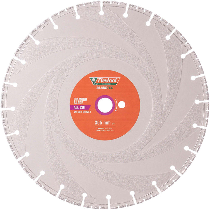 Flextool BladeTec Diamond Blade - All Cut 355 mm - FT102317-UNIT