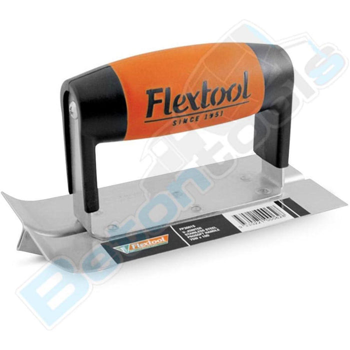 Flextool Steel Vee Jointer Trowel ProSoft Handle FT43001S-UNIT 152L X 75W X 10D