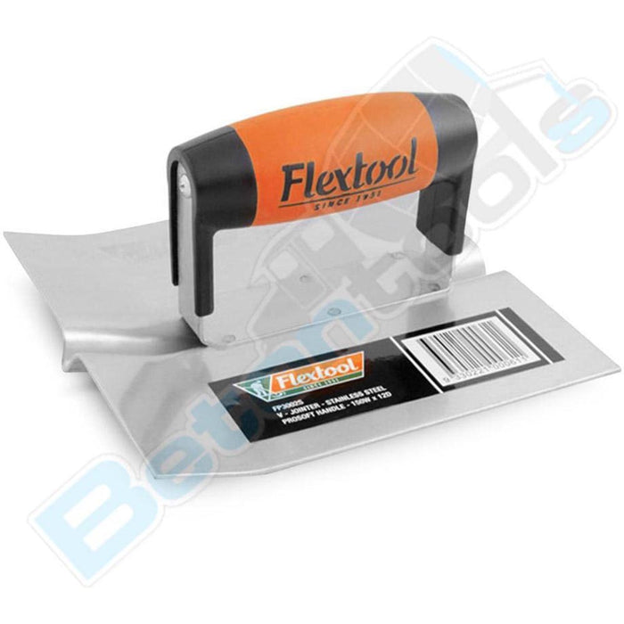 Flextool Steel Vee Jointer Trowel ProSoft Handle FT43002S-UNIT 175L X 150W X 12D